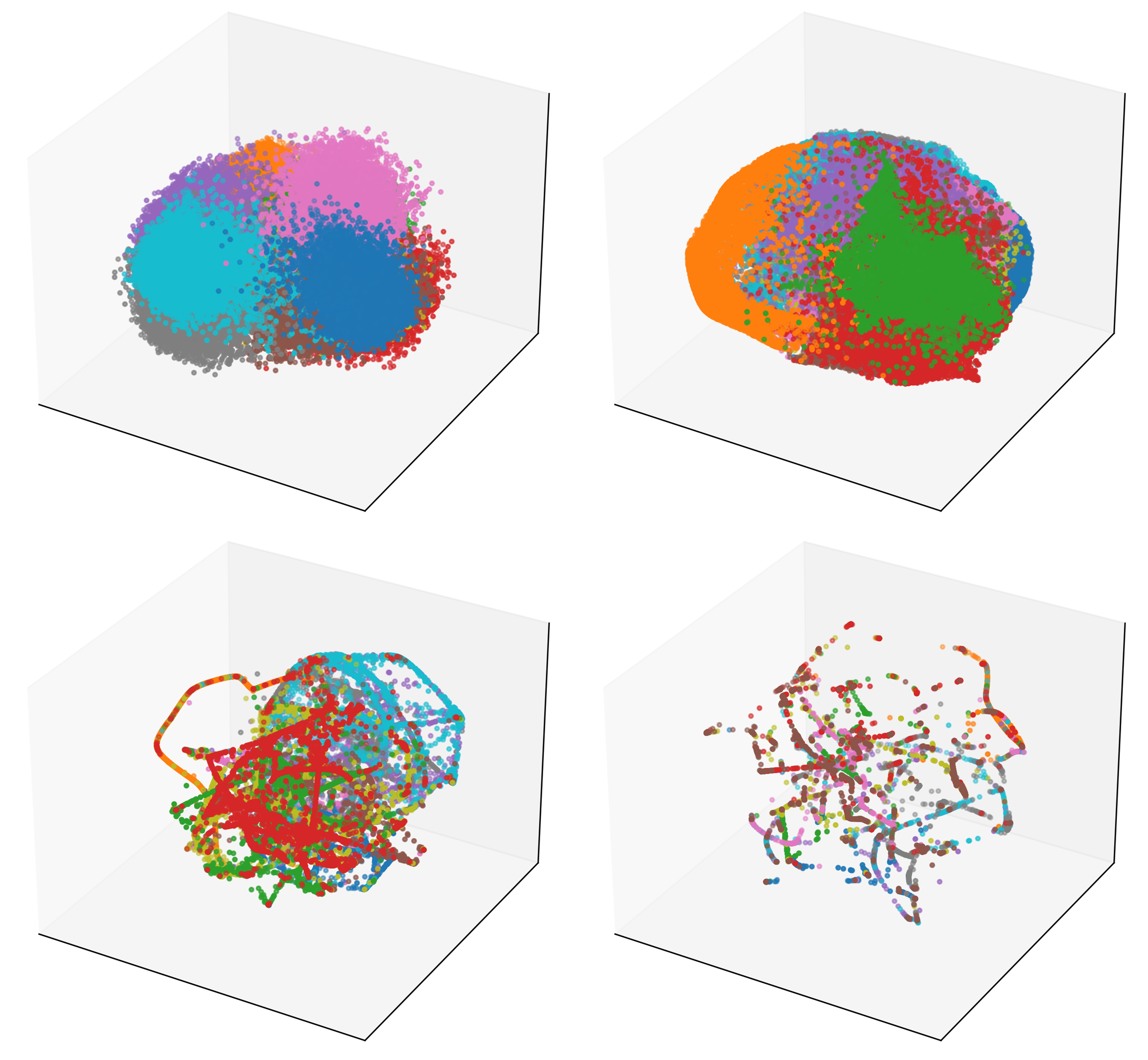 Shaping Latent Geometry with Noise-Injected Hopfield Dynamics